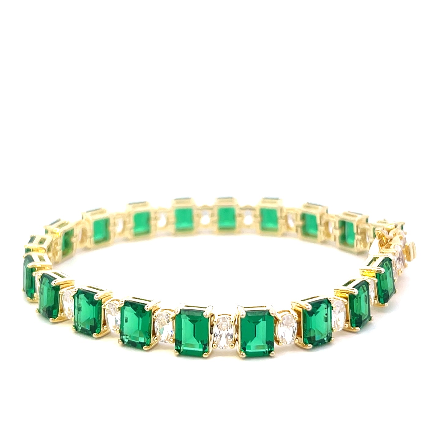 XL CRYSTALS GREEN MULTI SHAPE