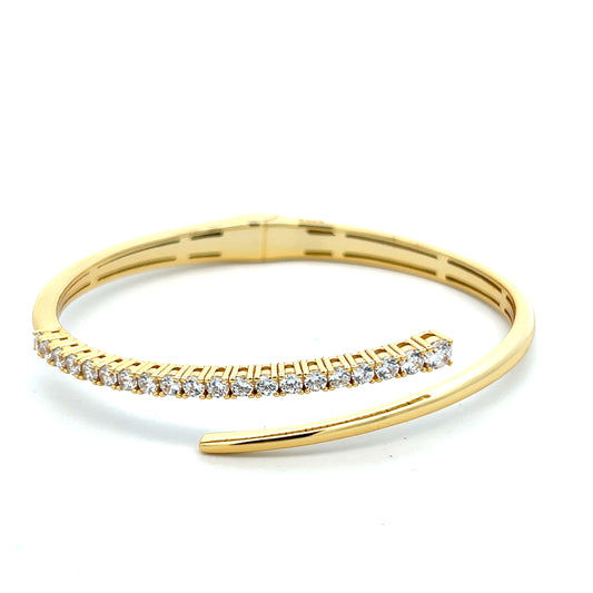 HALF TENNIS BANGLE