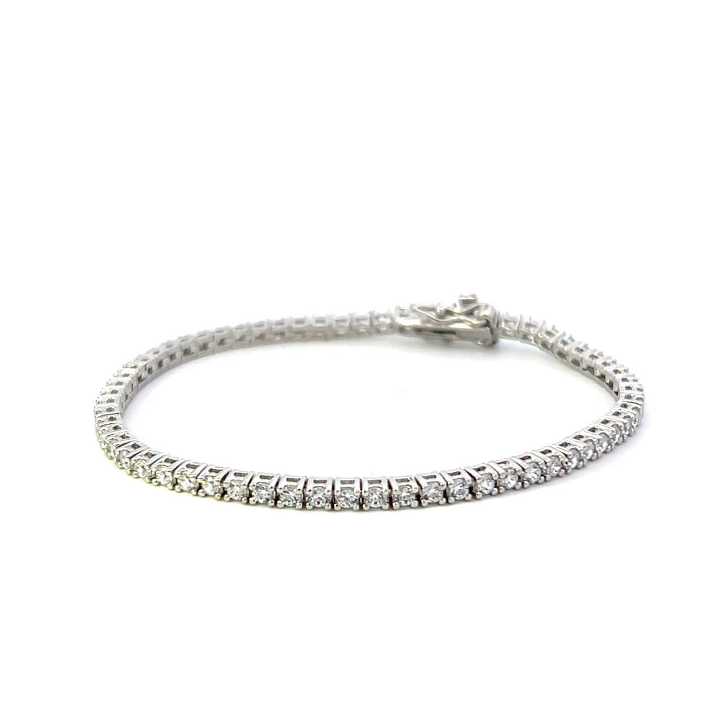 SMALL TENNIS BRACELET 2MM 6.5"