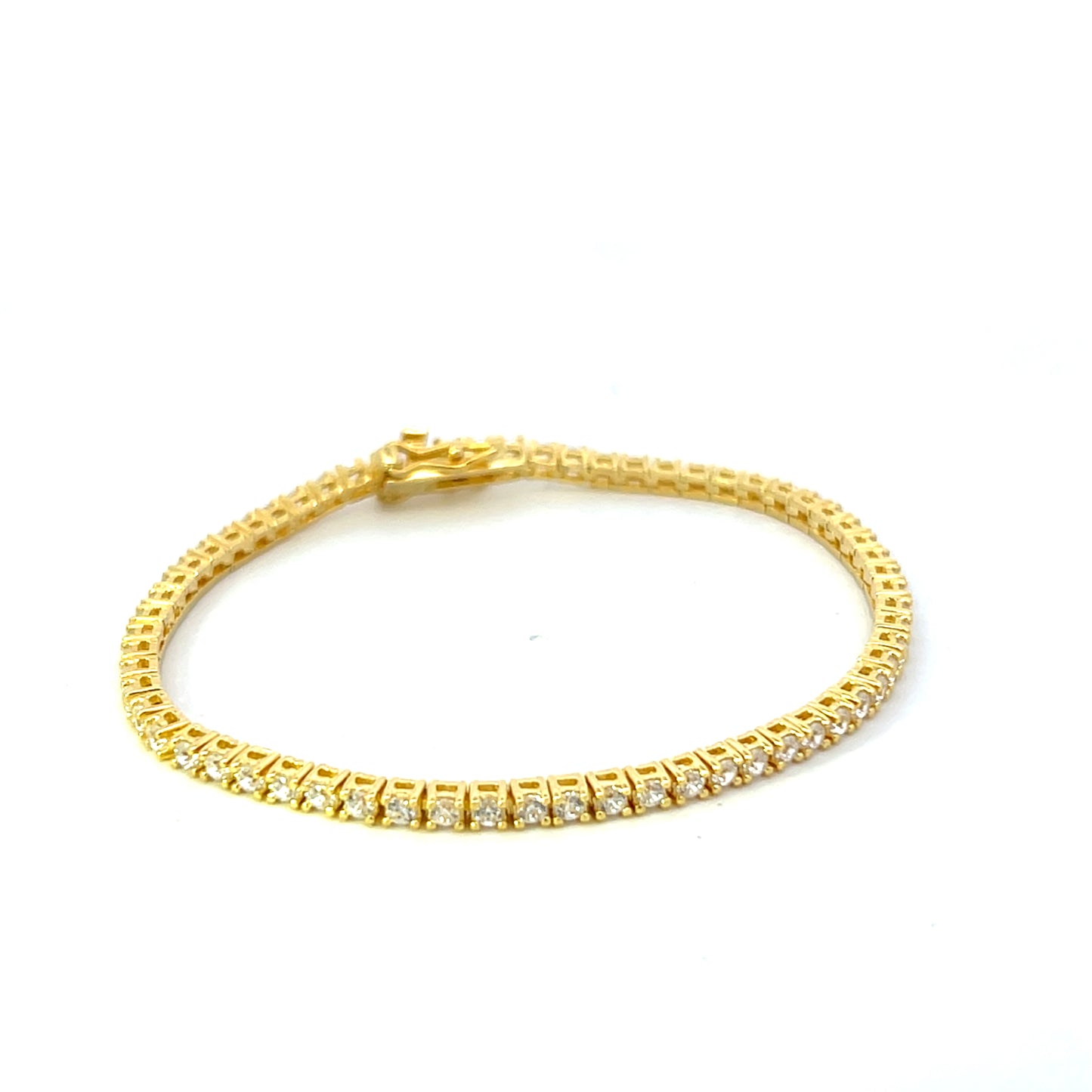 SMALL TENNIS BRACELET 2MM 6.5"