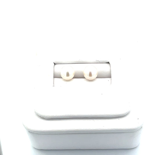 10K YG PEARL EARRINGS 3