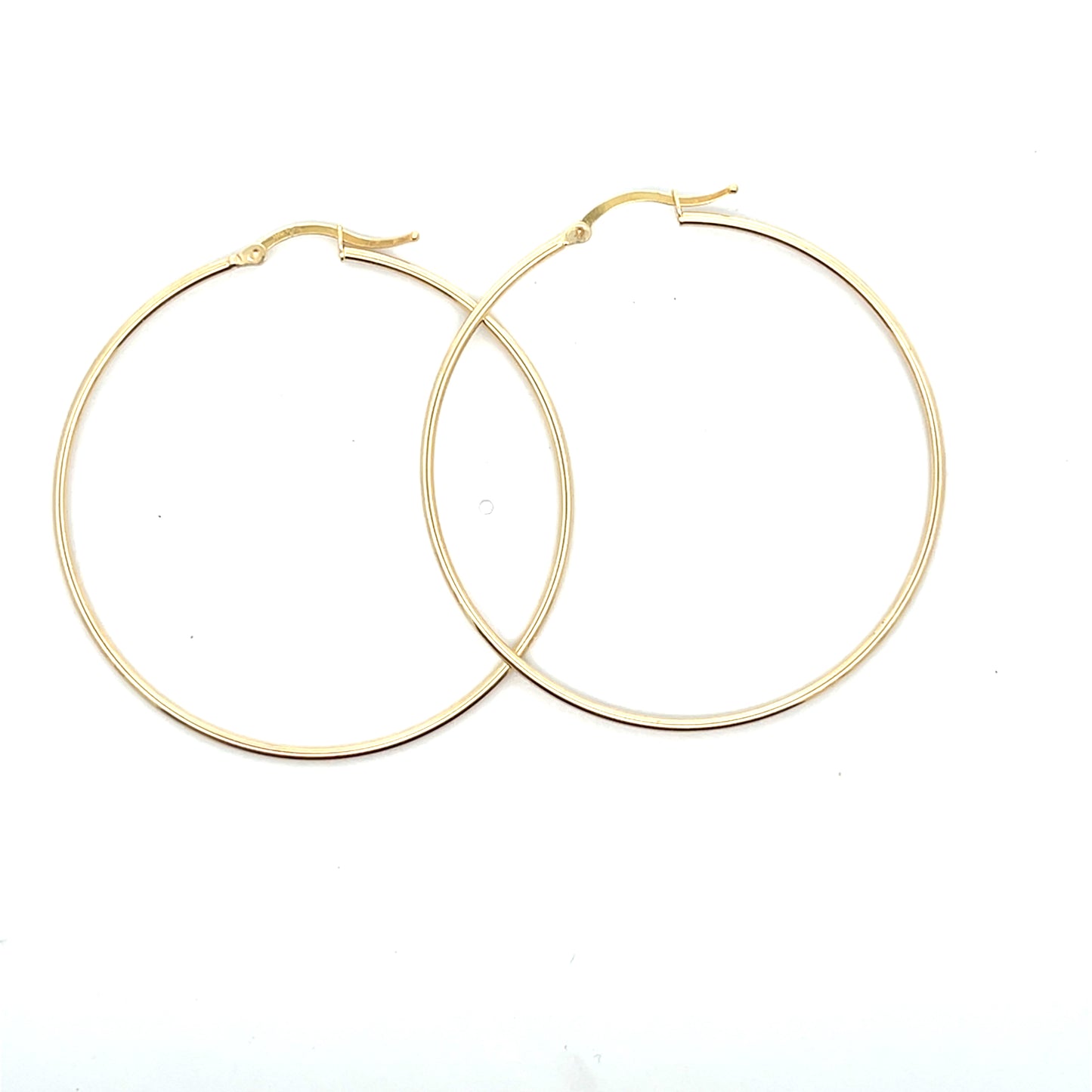 10K BIG SUPER THIN HOOPS (2.7g)
