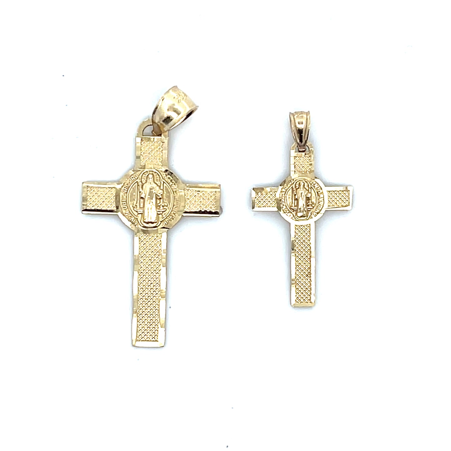 10K FLAT CROSS