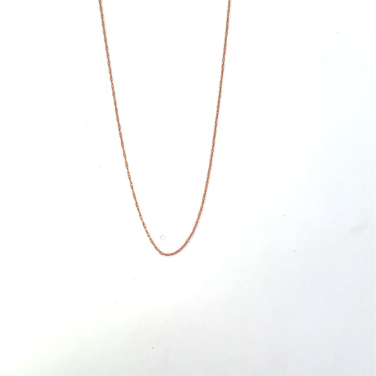 10K RG THIN CHAIN