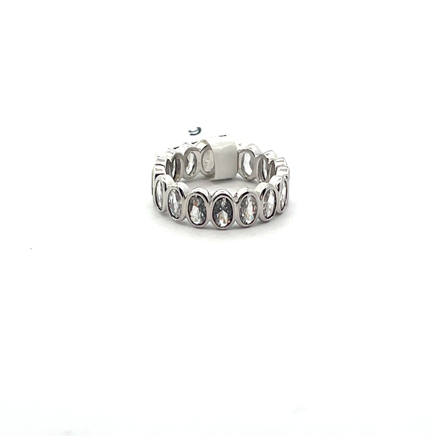 INFINITY OVAL BEZEL SILVER