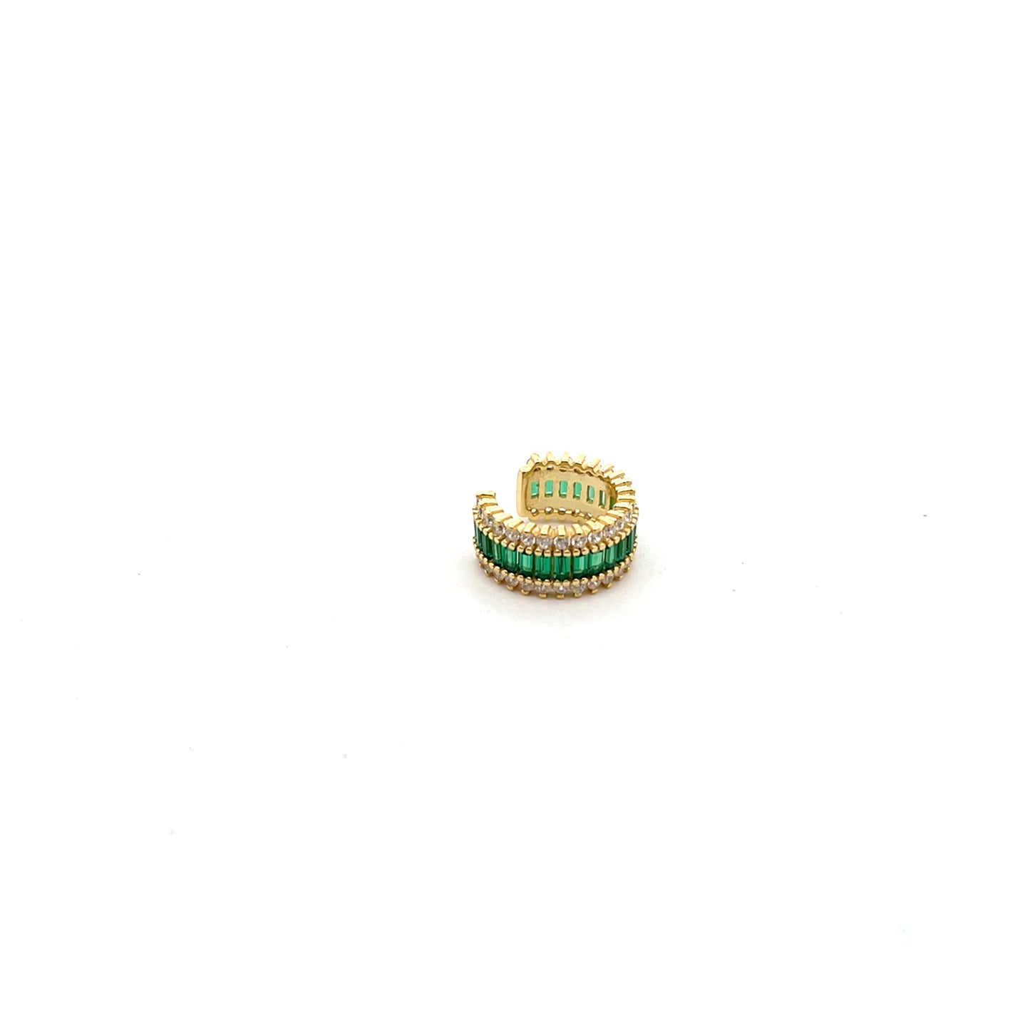 FULL CZ BAGUETTE CUFF