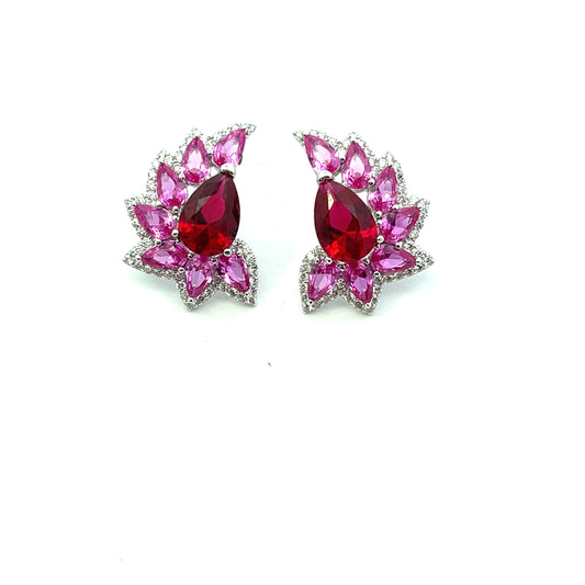 HALF FLOWER WITH PEAR PINK