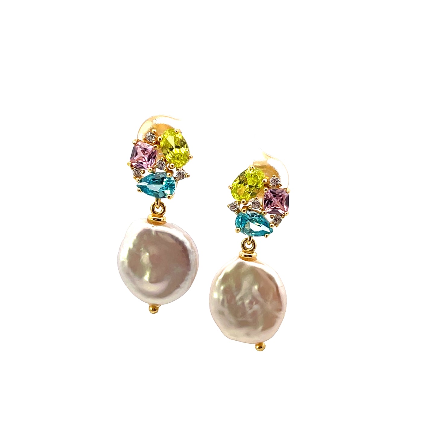 3 MULTICOLOR AND PEARL PENDANT LIGHT TONES