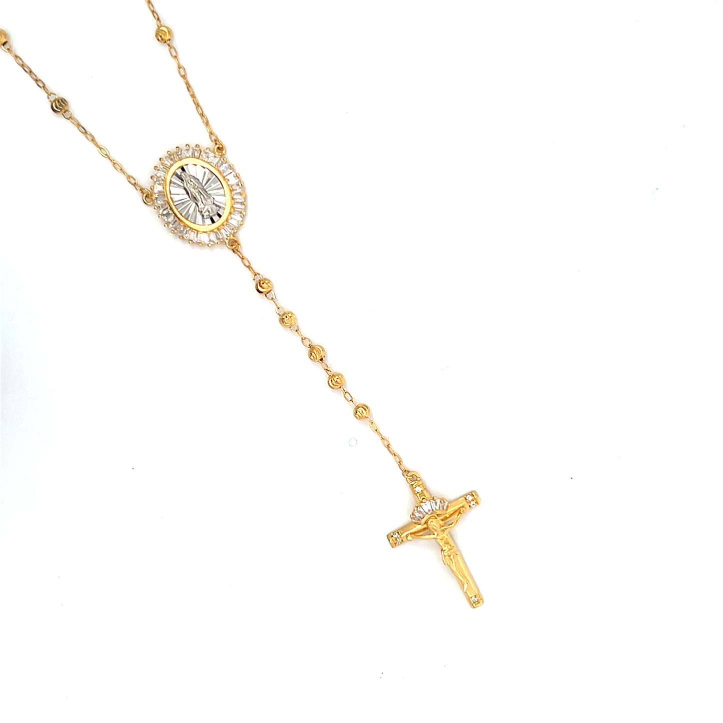 ROSARY MIX WITH HALO BAGUETTE