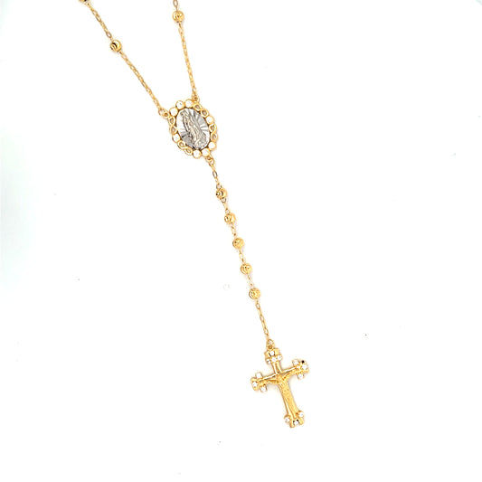 ROSARY MIX WITH INFINITY HALO CZ