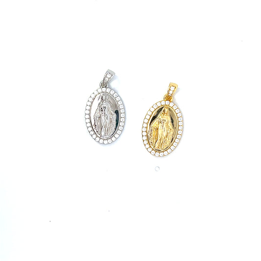 SMALL MEDALLION WITH HALO