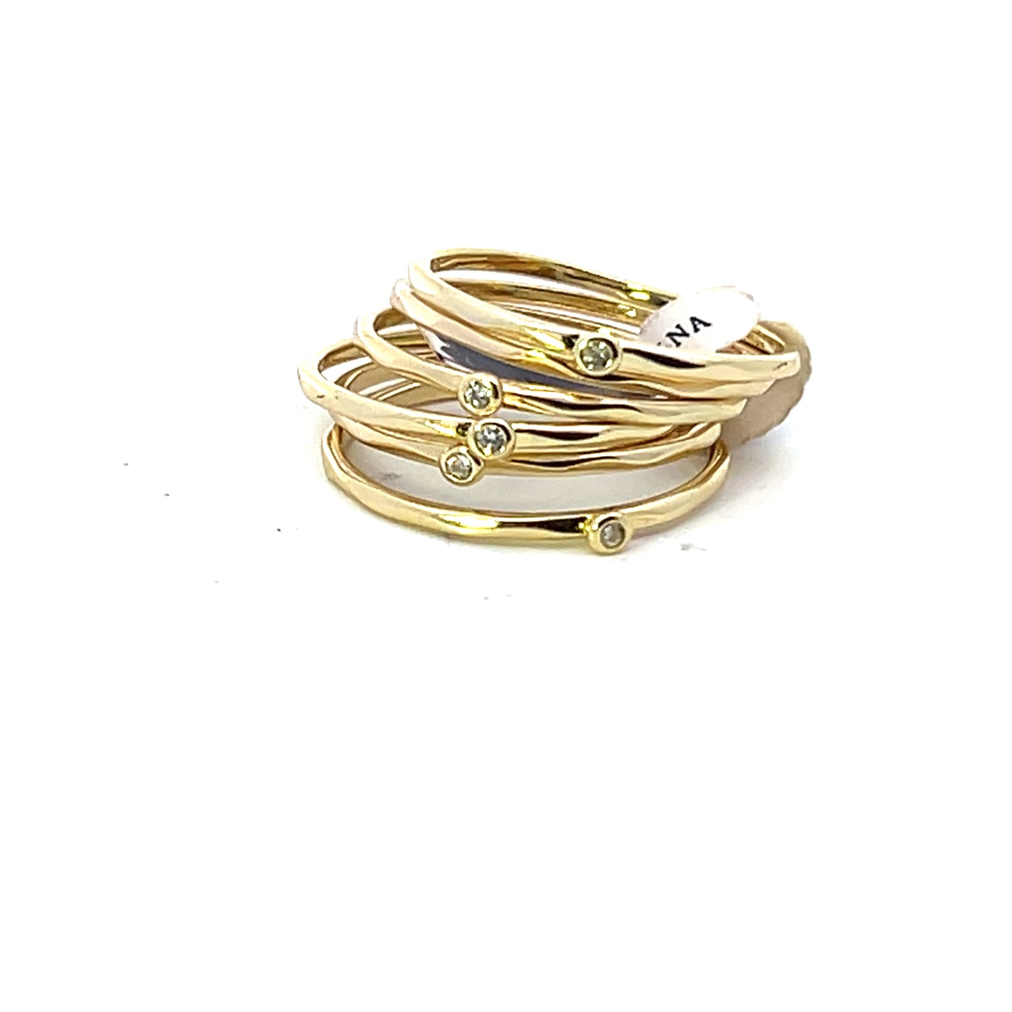 6-RING SET WITH MINI CZ