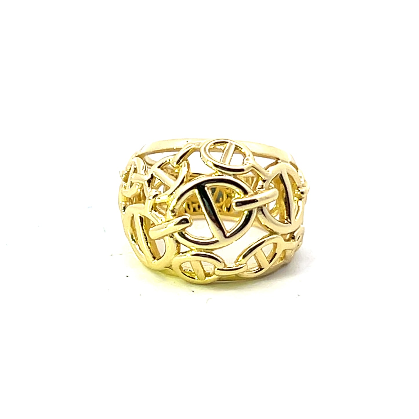 BIG CLIP HOLLOW RING