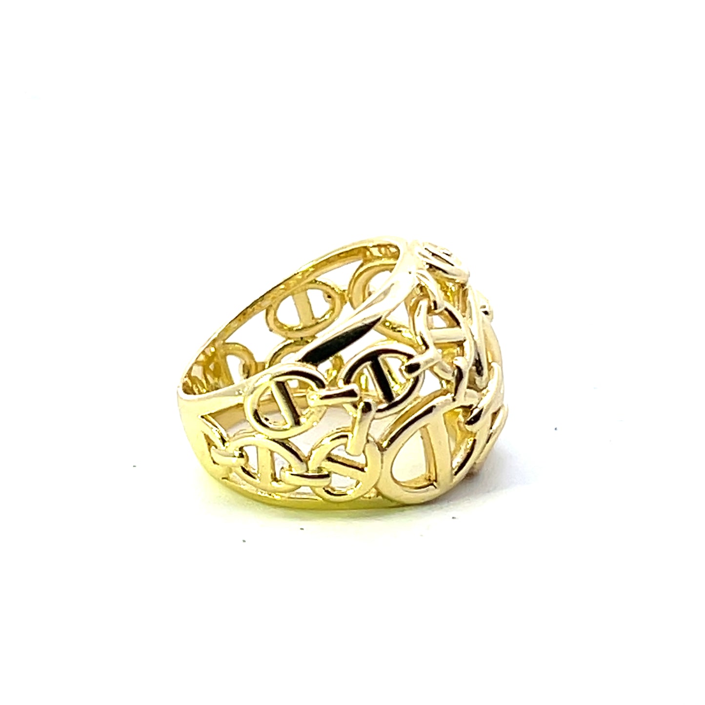 BIG CLIP HOLLOW RING