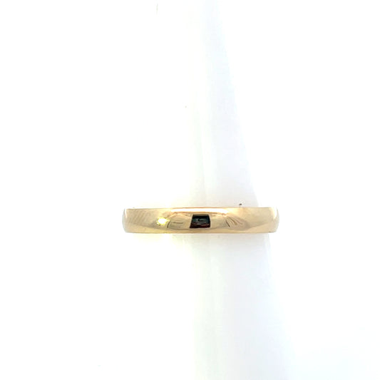 10K SOLID BAND 3MM